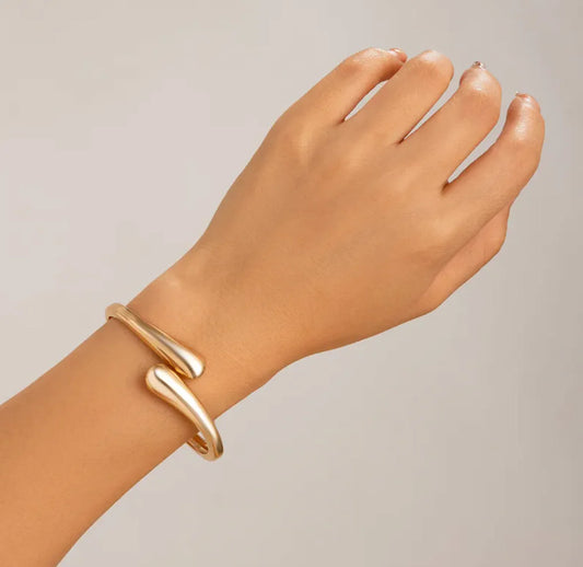 Geometric Metal Bracelet